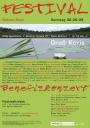 Festival Dahme-Seen Benefizkonzert Groß Köris Plakat 2